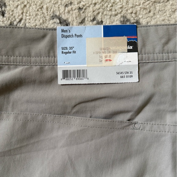 Patagonia Dispatch Pants 35x32 - Picture 7 of 9